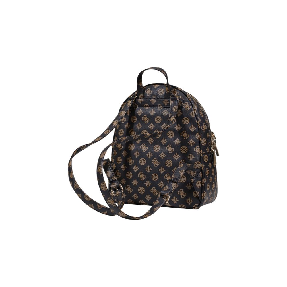Guess - Brown Polyethylene Backpack