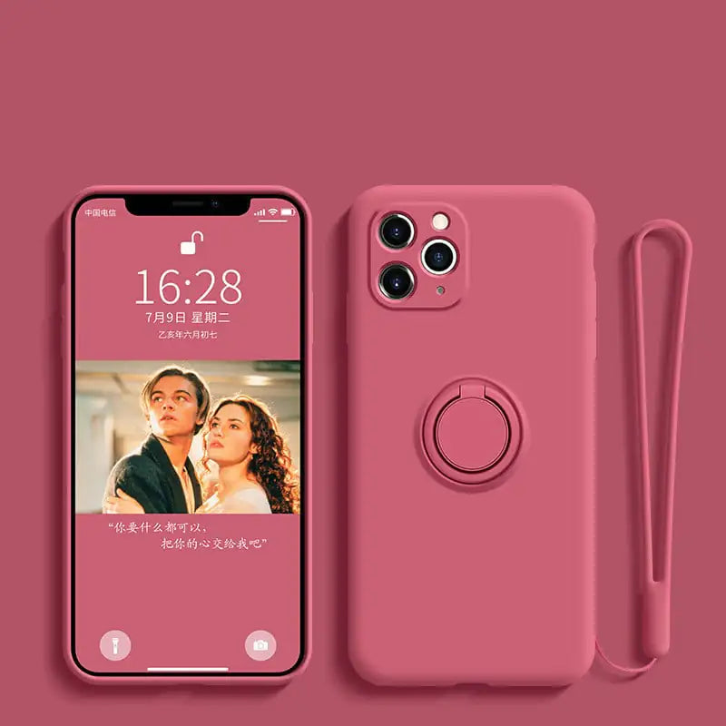SecureRing Silicone iPhone Case