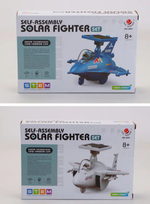 DIY 3-in-1 Solar-Powered Robot Dinosaur Toy