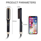 Mini 3-in-1 Hair Straightening and Curling Comb