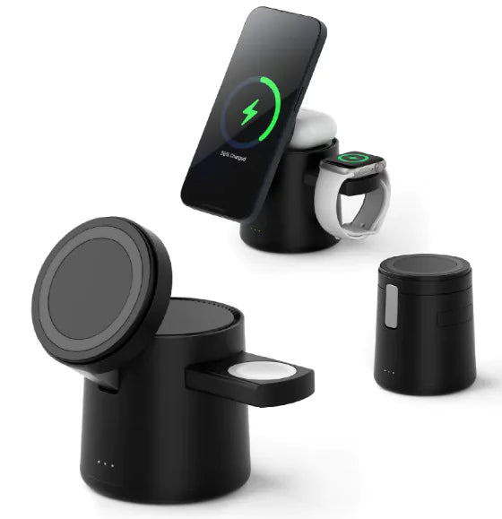 15W Mag 3-in-1 Wireless Charger
