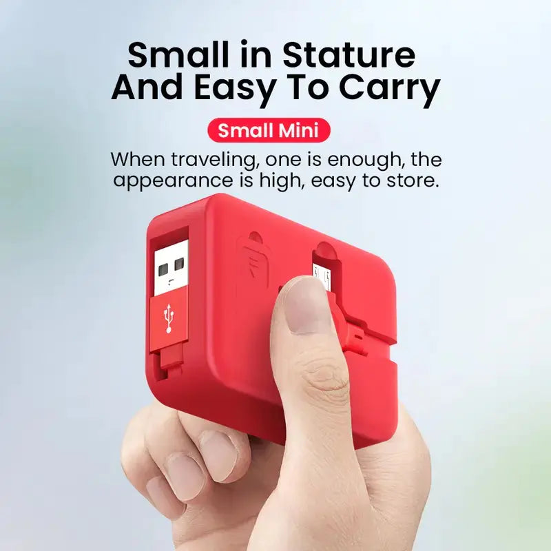 Macaron Telescopic Storage Bracket with 3-in-1 Cable