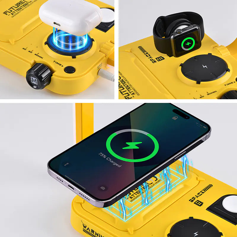 3-in-1 Wireless Charging Ambient Light for Devices