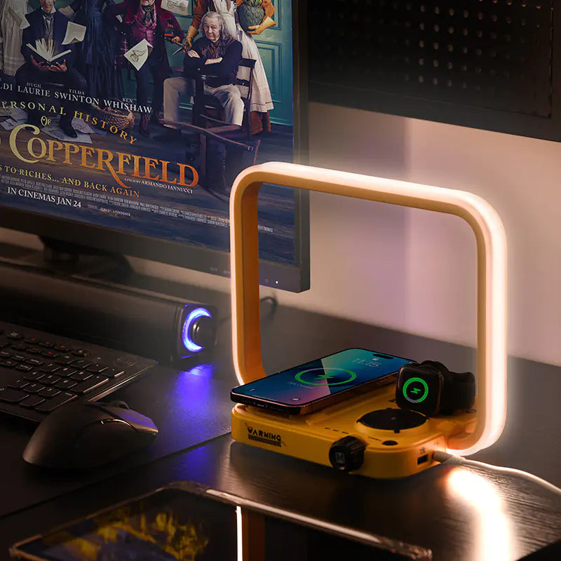 3-in-1 Wireless Charging Ambient Light for Devices