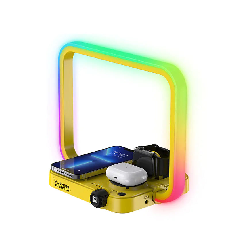 3-in-1 Wireless Charging Ambient Light for Devices