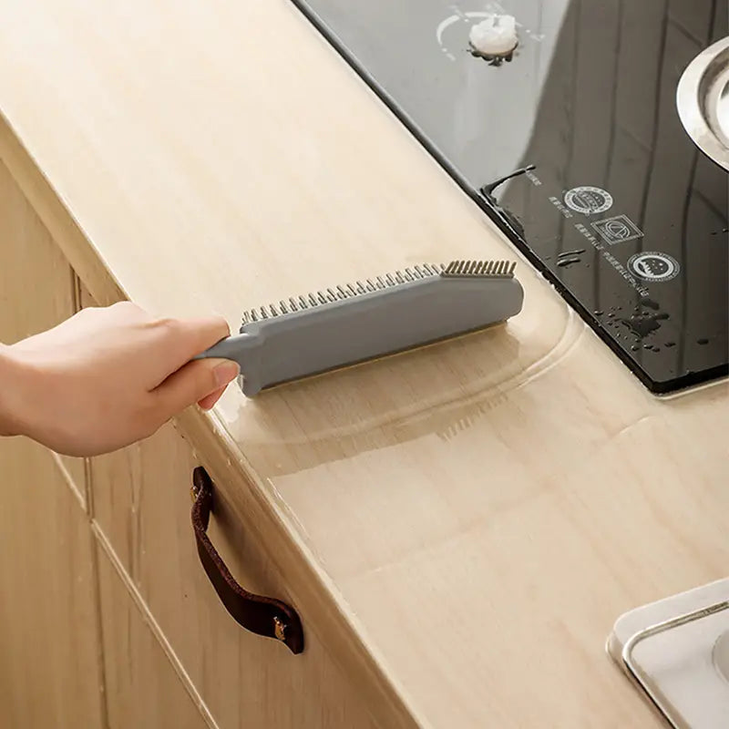 3-in-1 Silicone Kitchen Cleaning Brush and Scraper