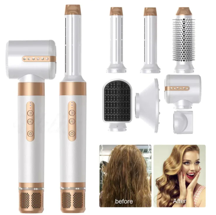 3-in-1 Hair Dryer, Straightener, and Curler