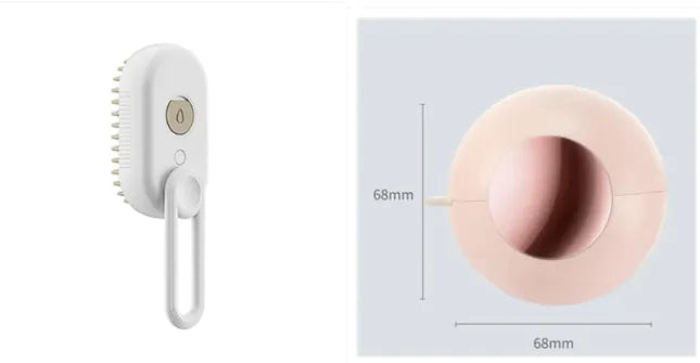 3-in-1 Electric Steam Pet Brush