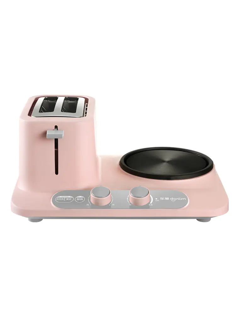 3-in-1 Breakfast Maker with Electric Cooking Pot