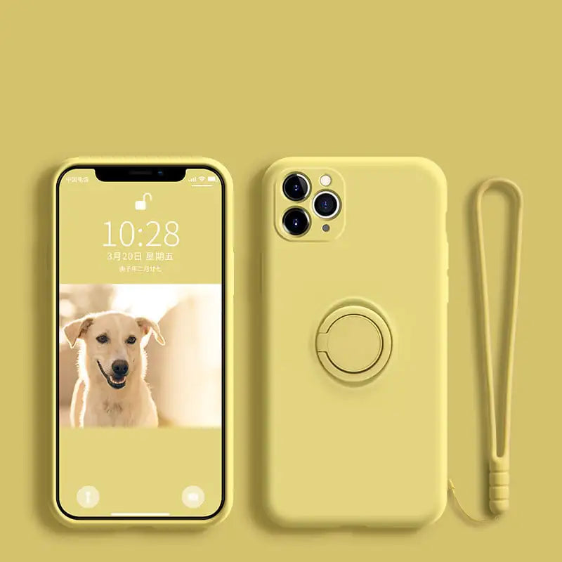 SecureRing Silicone iPhone Case