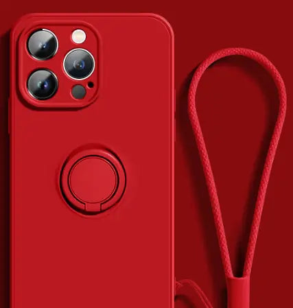 SecureRing Silicone iPhone Case