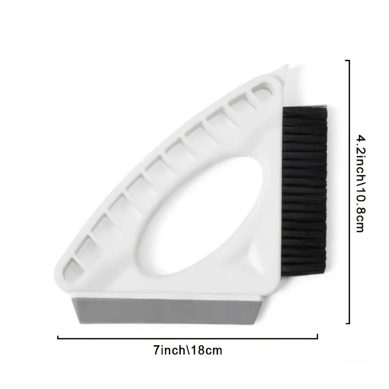 3-in-1 Grout Cleaner, Scrub Brush & Squeegee Tool