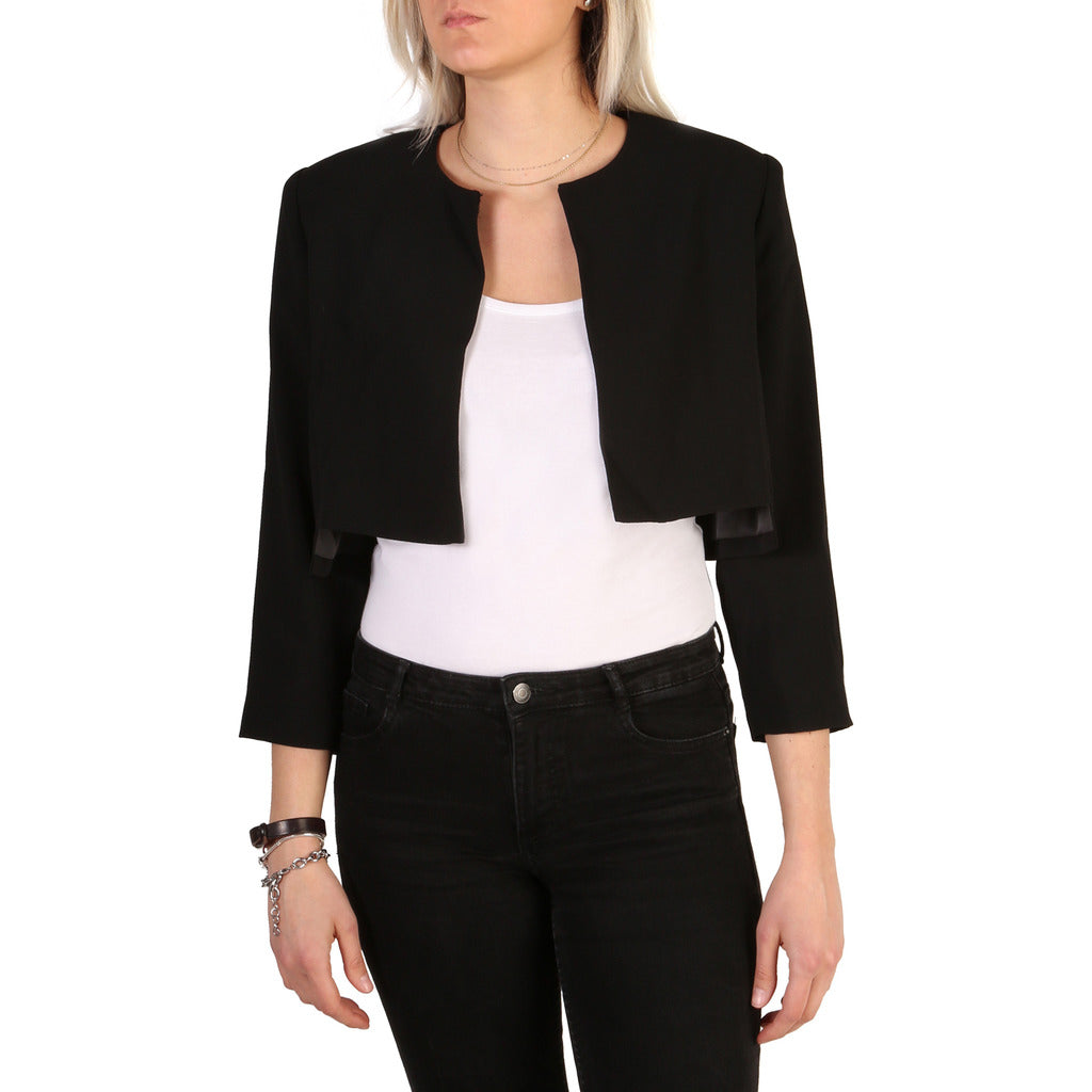 Guess - Women’s Blazer – Front Fastening, Solid Color
