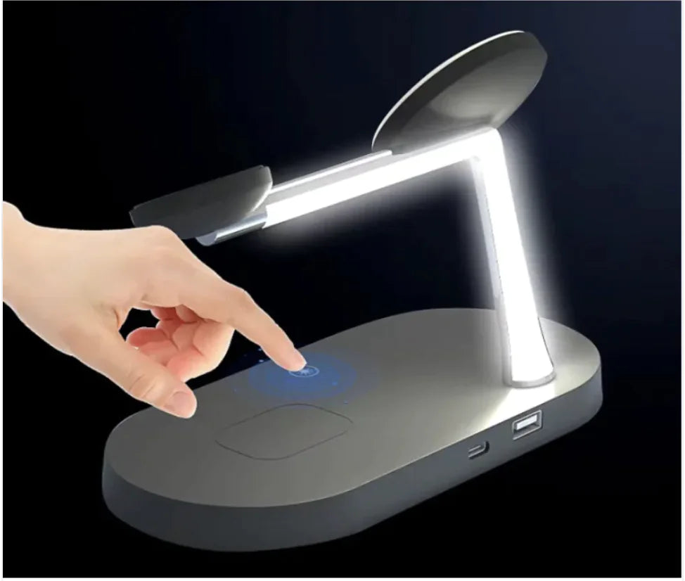 Magnetic 3-in-1 Wireless Charging Stand