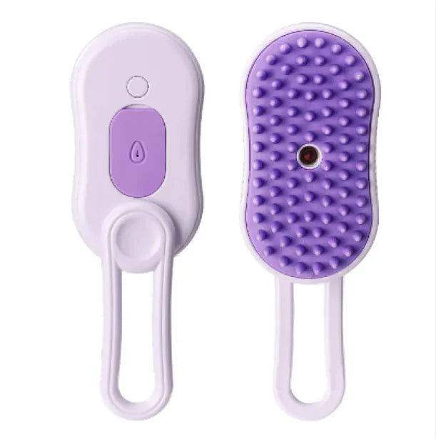 3-in-1 Electric Steam Pet Brush