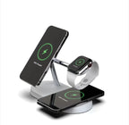 Magnetic 3-in-1 Wireless Charging Stand