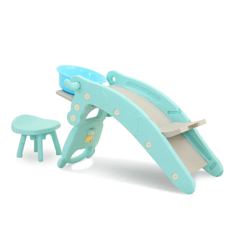 3-in-1 Rocking Horse Slide with Music for Kids