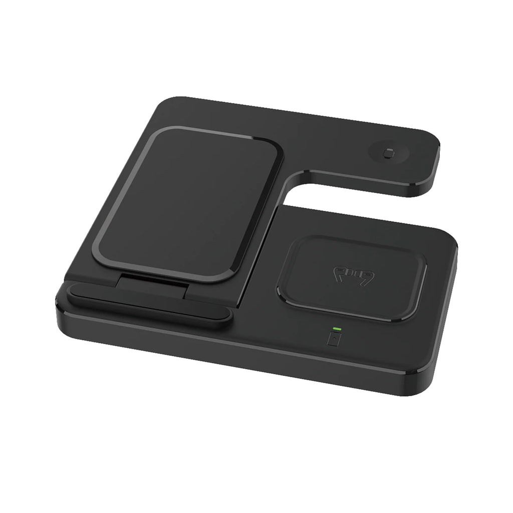 Foldable 3-in-1 Wireless Charger